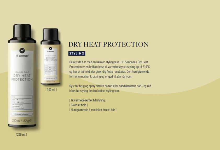 Dry Heat Protection 250 ml.